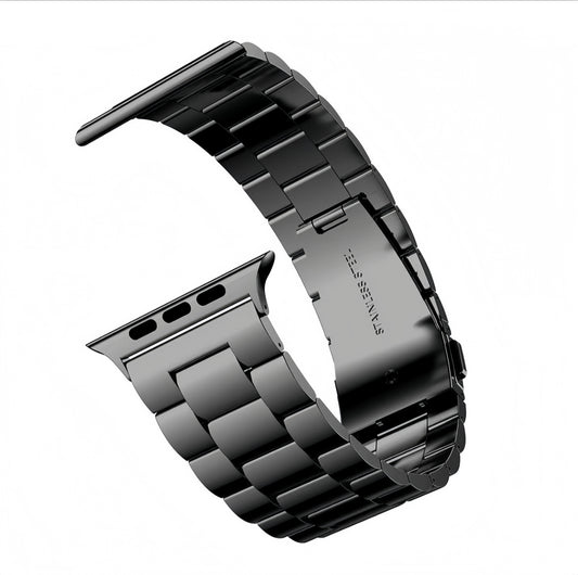 BLACK CHAIN HIGH QUALITY STAINLESS STEEL BAND FOR ALL TYPE OF  SMART WATCHS